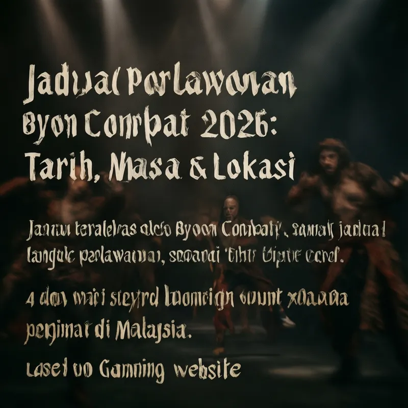 Jadual Perlawanan Byon Combat